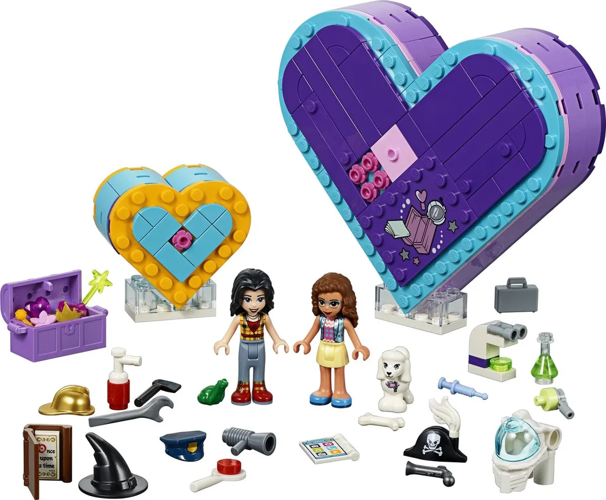 LEGO Friends Hartvormige Dozen Vriendschapspakket 41359 - 199 Stukken