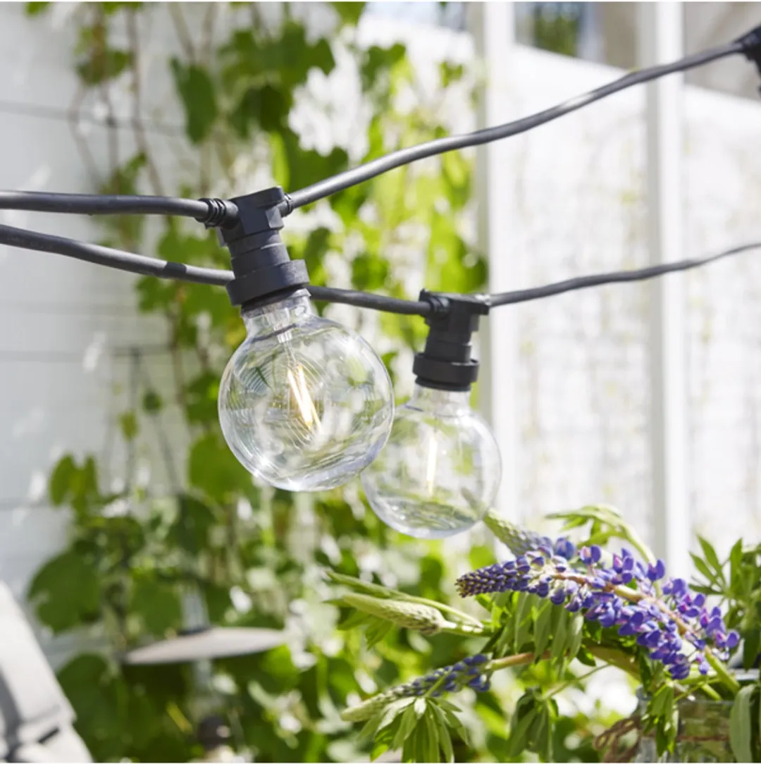 Star Trading Prikkabel G95 Bol E27 1W Extra Warm Wit - afbeelding 6 van 6