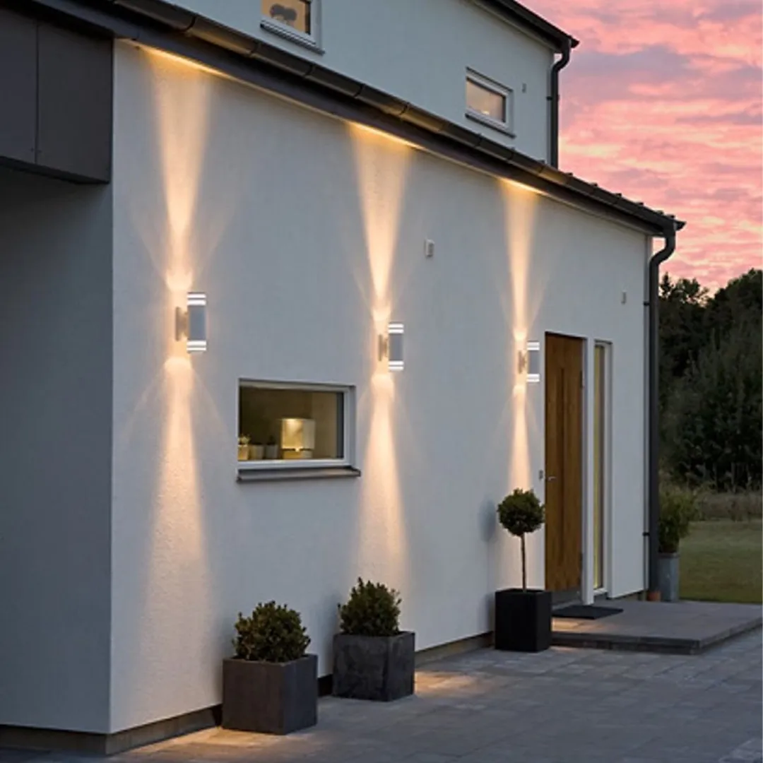 Konstsmide 7516-250 Wandverlichting Buiten - 2x35W - Wit - afbeelding 6 van 6
