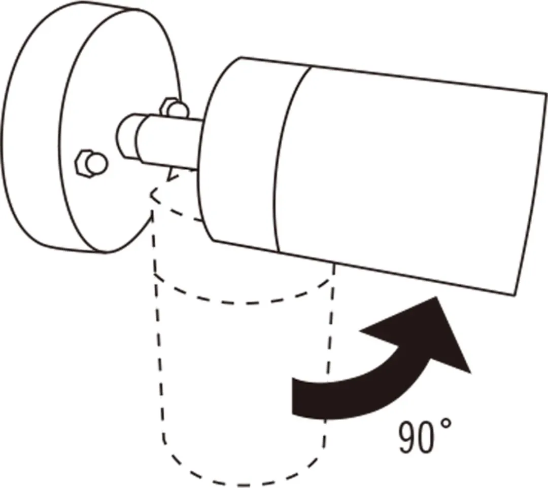 Konstsmide Modena Wandspot 15cm GU10 - RVS