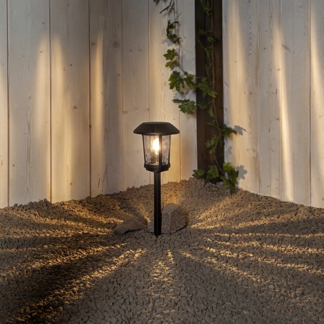 Star Trading Florian Solar Paalverlichting - Zwart 47cm
