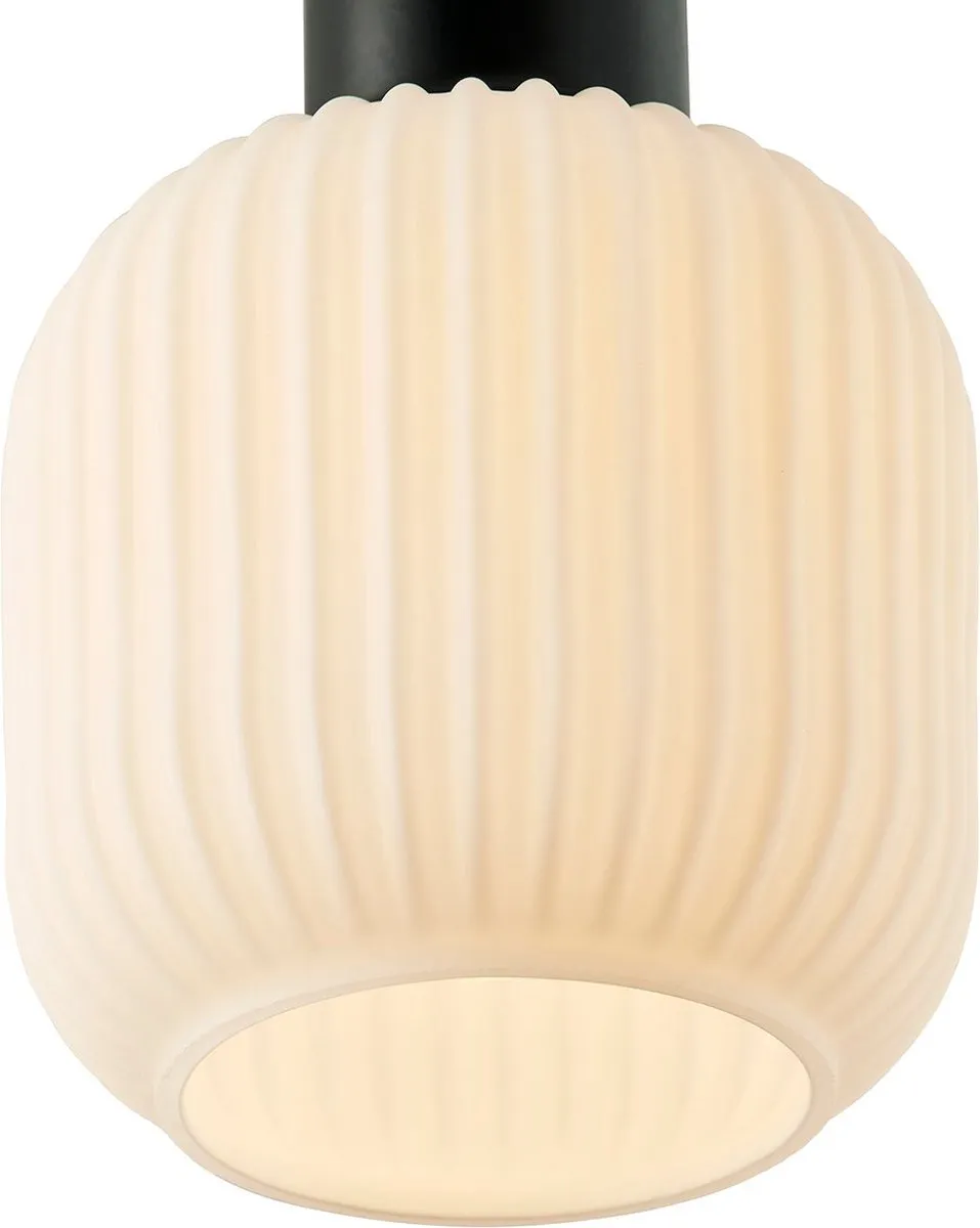 Nordlux Milford Mini Hanglamp 3-arm - Zwart - Ø10cm