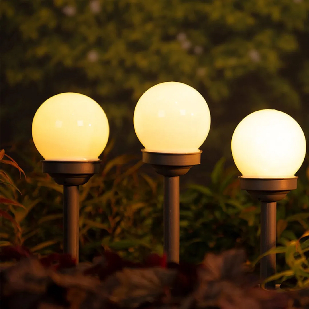 Lumineo Solar Prikspots Set 4x - Warm Wit