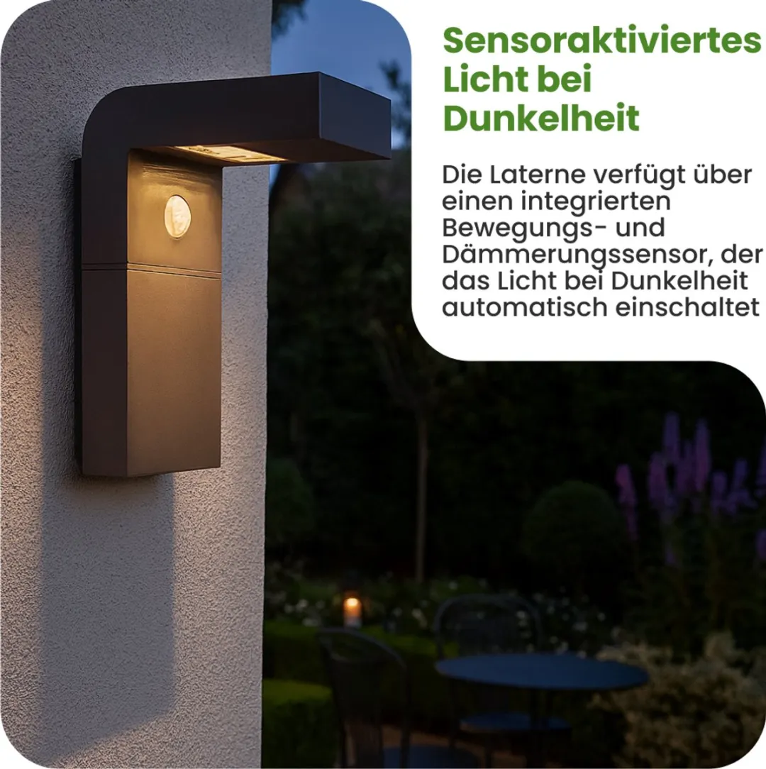 Star Trading Vici LED Wandlantaarn 20cm - 300 Lumen - Warm wit