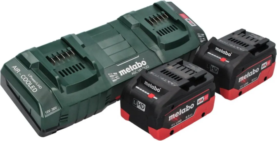 Metabo FSB 36-18 LTX BL 40 Accu-borstelfrees - 36V - 2x 8.0Ah - afbeelding 5 van 5