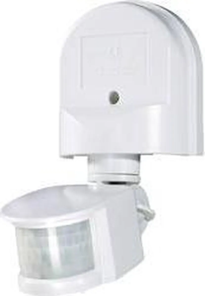 Renkforce 1296294 PIR Bewegingsmelder Wand 180° - Wit IP44