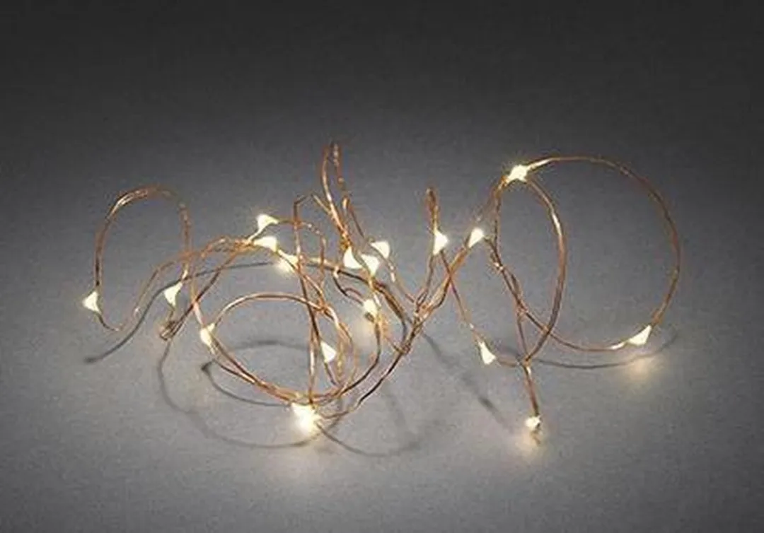 Konstsmide 1461-160 Micro-lichtketting 40 LED Warmwit