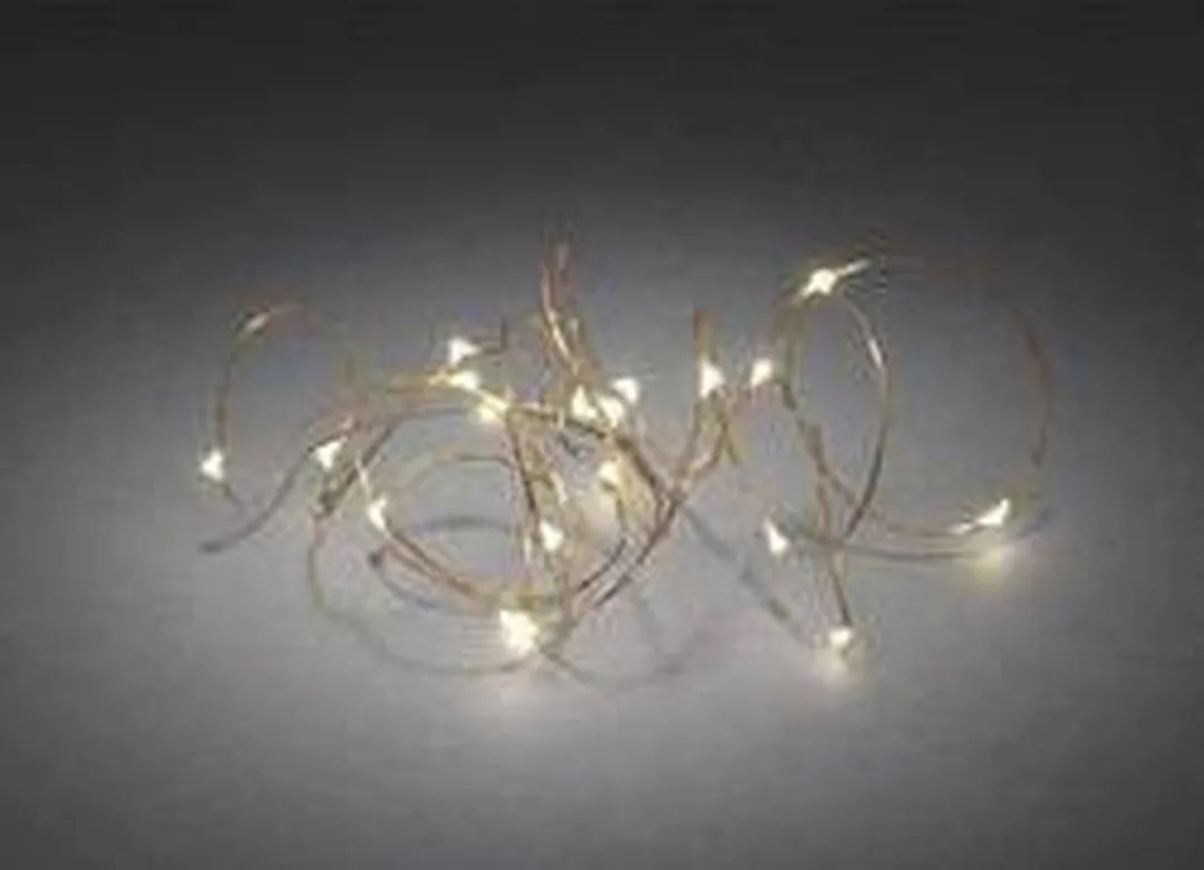 Konstsmide 1461-160 Micro-lichtketting 40 LED Warmwit - 3,9m