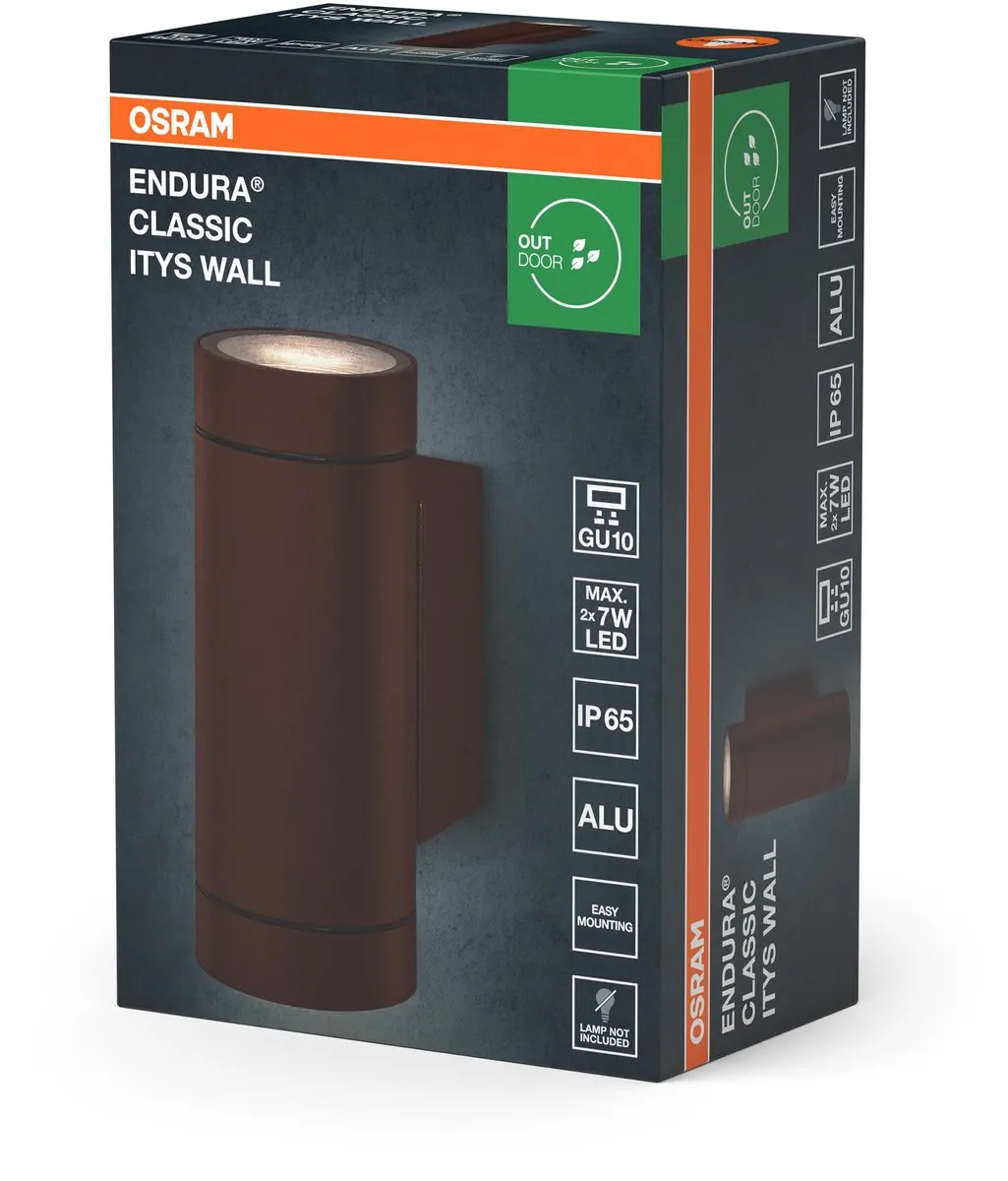 Osram Endura Classic IP65 GU10 Wandlamp - Rust - afbeelding 6 van 6