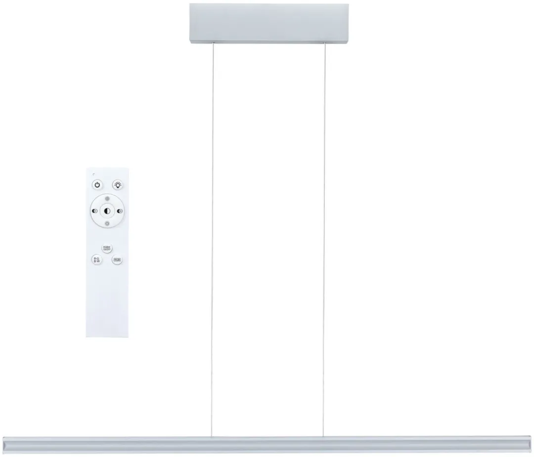 Paulmann Lesko LED Hanglamp RGBW+ 1400lm - Zilver mat