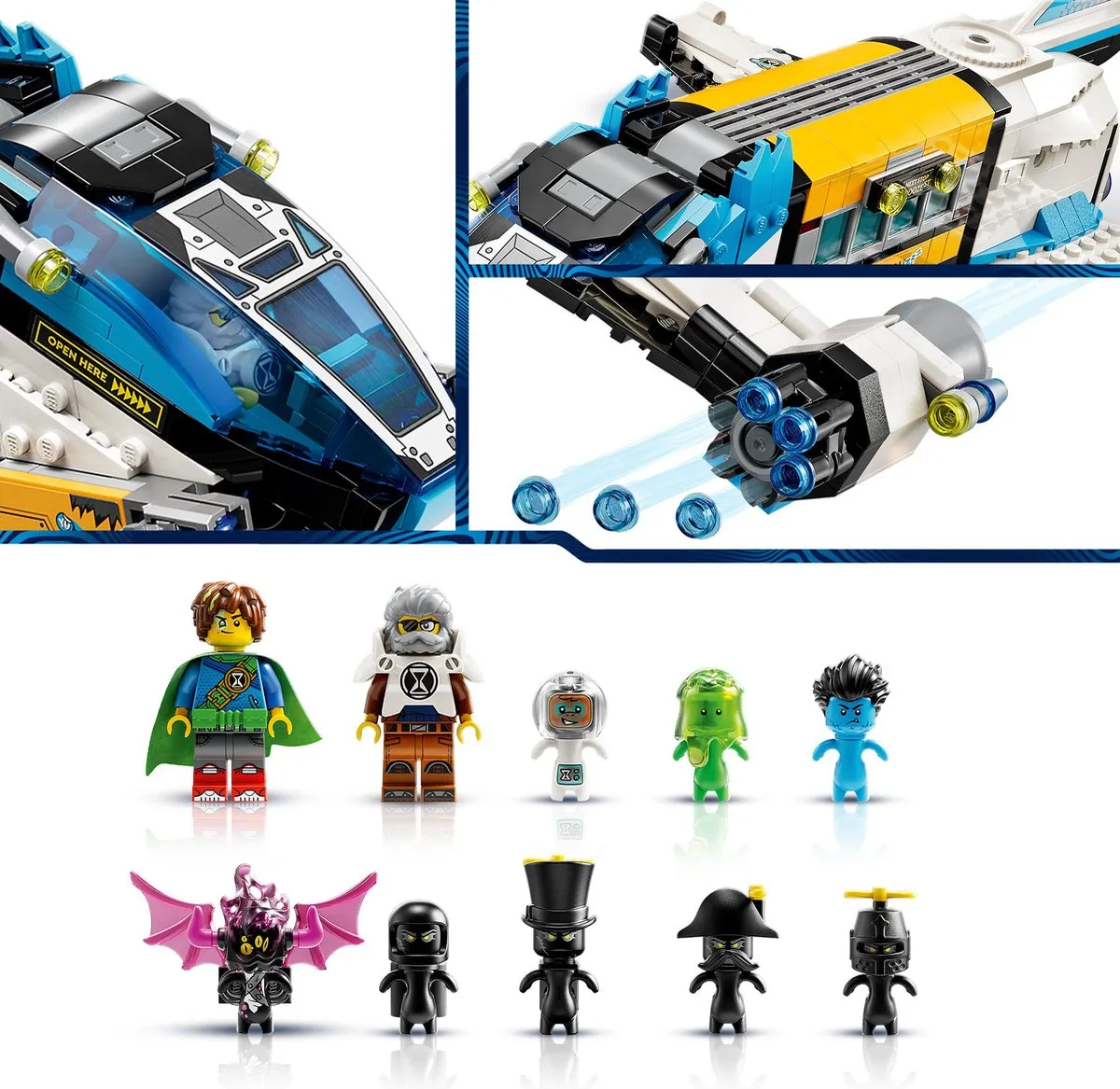 LEGO DreamZzz Dhr. Oz Ruimtebus 71460 - 434 Stukken