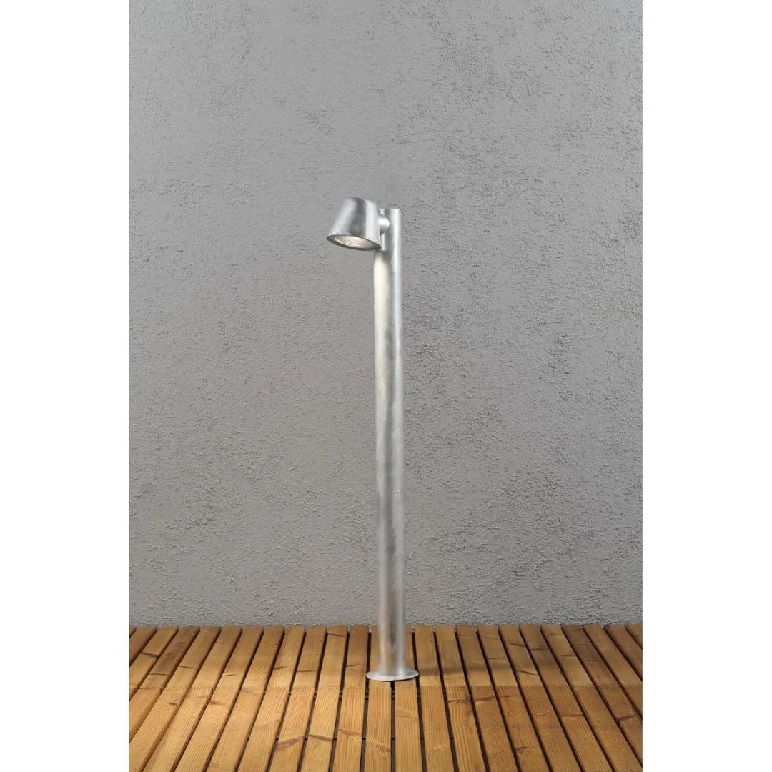 Konstsmide Trieste Staande Lamp 100cm - GU10 - Zink - afbeelding 6 van 6