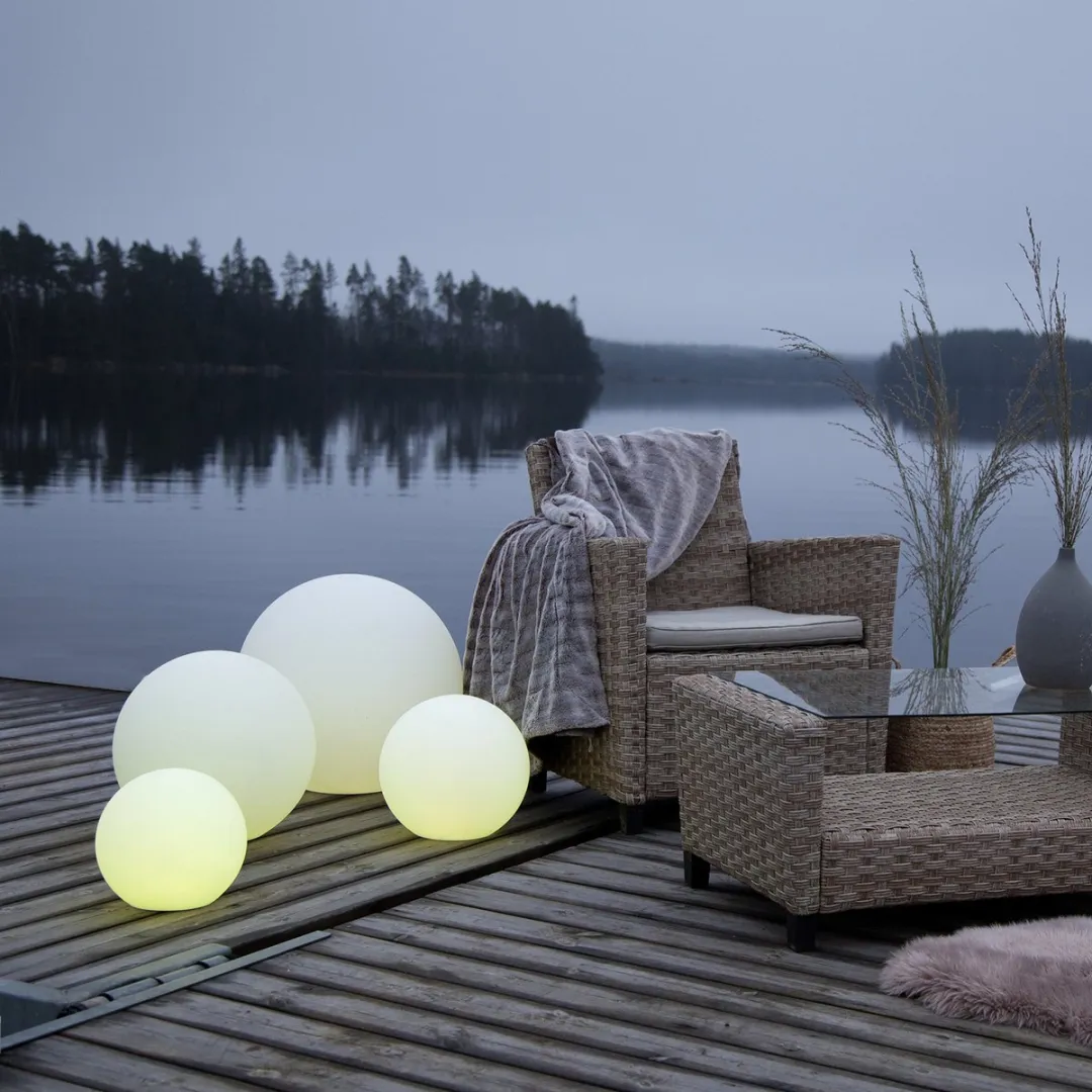 Star Trading 803-73 Lichtdecoratie Figuur 8 - Blauw LED 2W - Ø50cm Mat