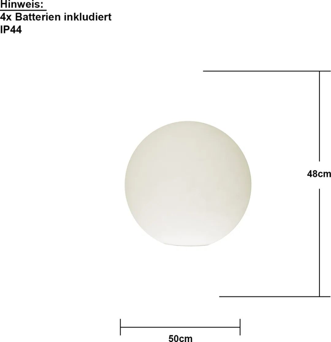 Star Trading 803-73 Lichtdecoratie Figuur 8 - Blauw LED 2W - Ø50cm Mat - afbeelding 6 van 6