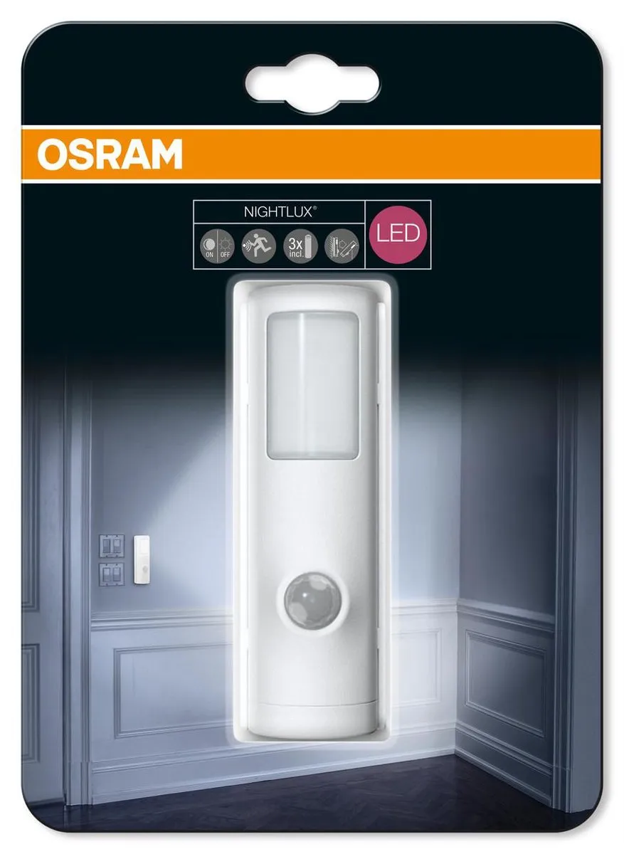 Osram NIGHTLUX Torch Wandverlichting 0.35W - Wit - afbeelding 6 van 6