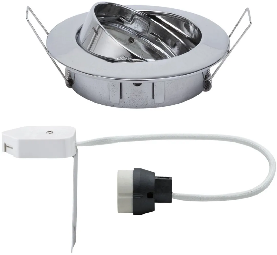 Paulmann Premium Inbouwlamp 83mm GU10 50W - Chroom