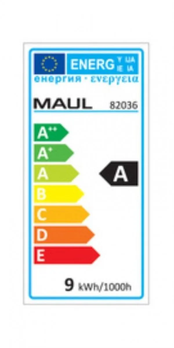 MAUL Atlantic LED Bureaulamp 6W - Zwart