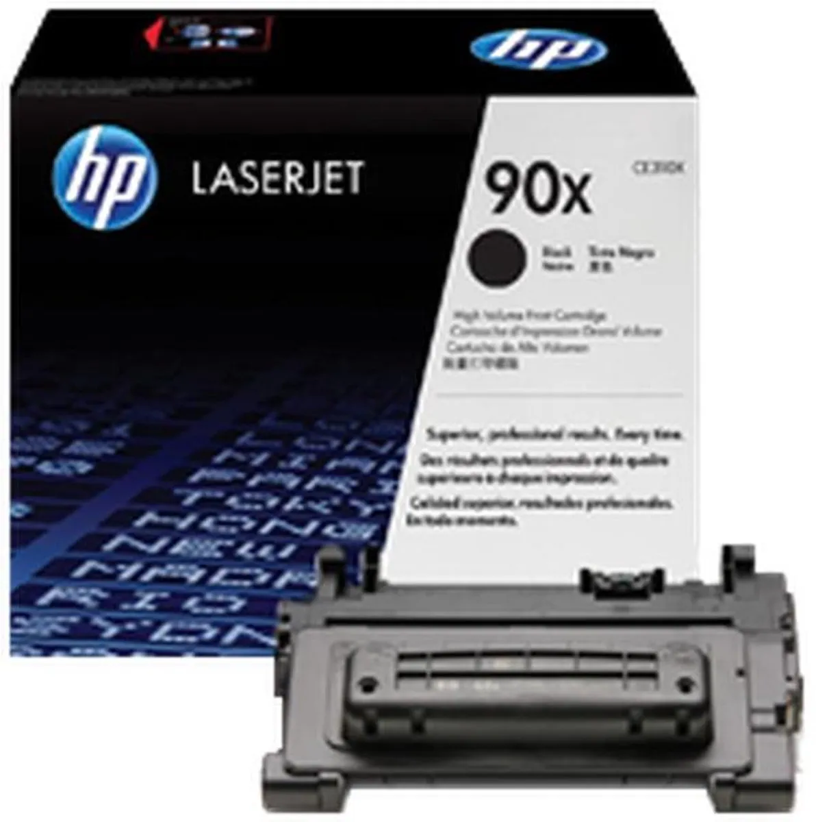 HP 90X CE390XC Tonercartridge - 24.000 pagina's - Zwart