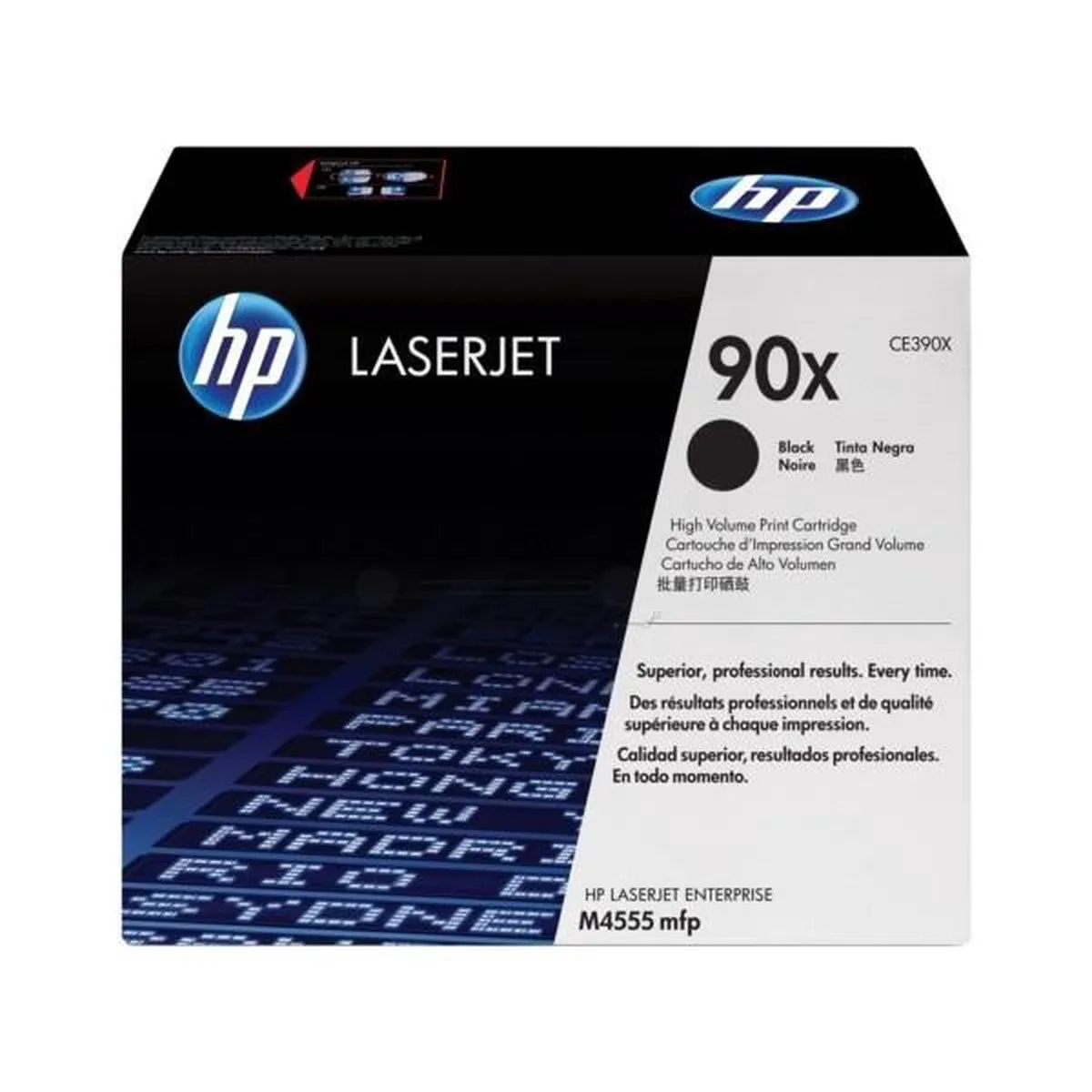 HP 90X CE390XC Tonercartridge - 24.000 pagina's - Zwart