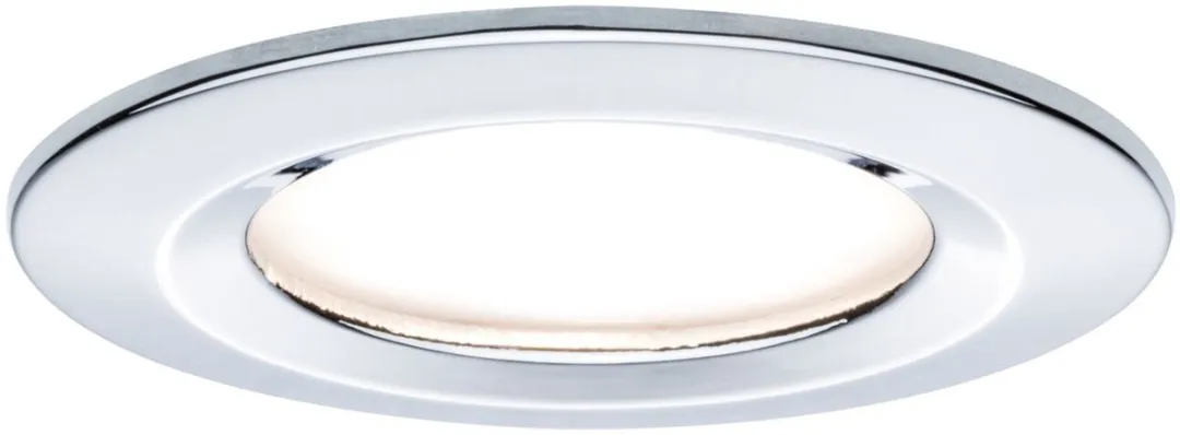 Paulmann Nova Coin Basisset LED-inbouwlamp 3x6W 470lm 2700K - Chroom