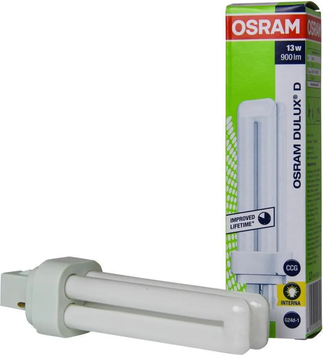 Osram Dulux D 13W 827 Mat - Zeer Warm Wit
