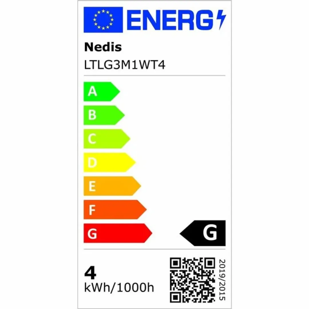Nedis LED Bureaulamp 280lm - Oplaadbaar - Wit - afbeelding 6 van 6