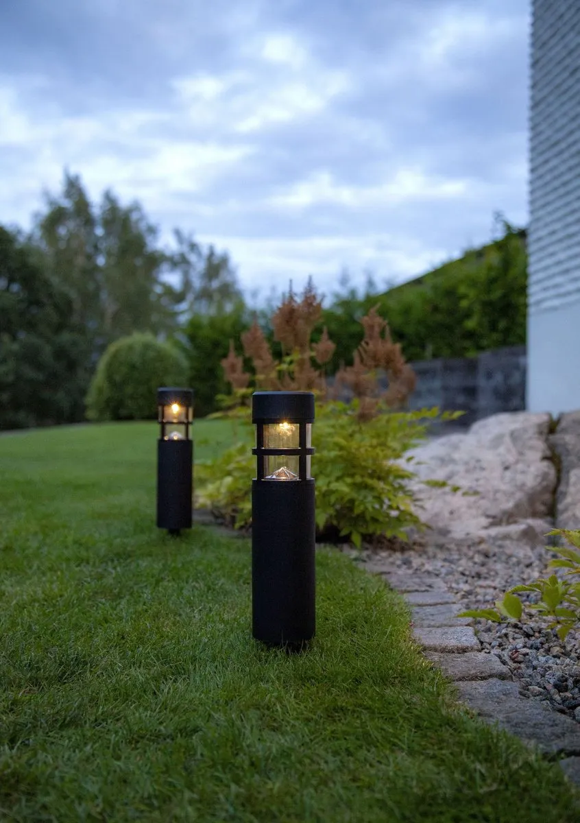 Star Trading Rundi Solar Bollardlampen 28cm - 2 Stuks - afbeelding 6 van 6