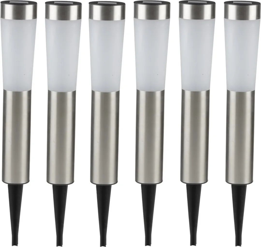 Grundig Prikspot Solar Tuinlampen 6x