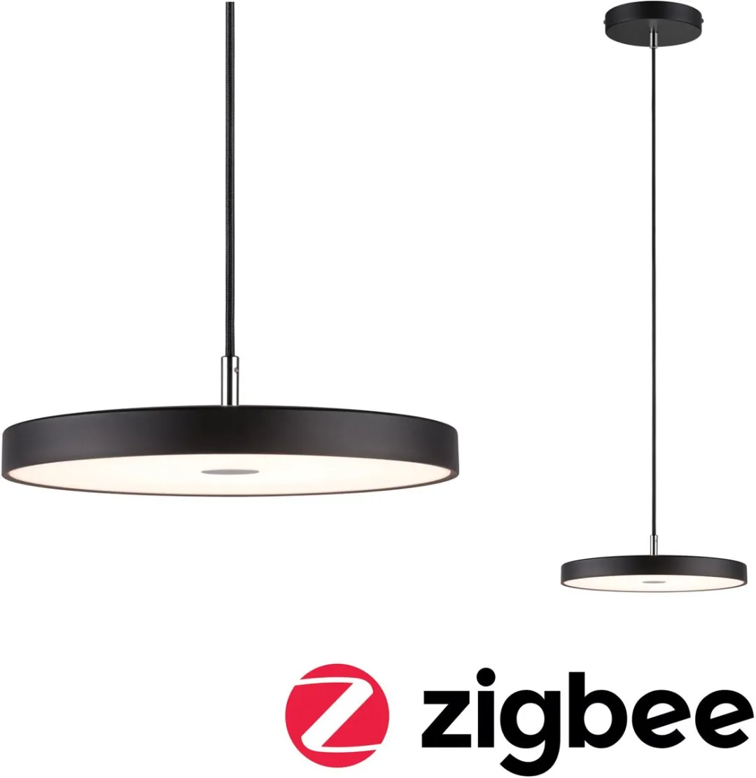 Paulmann Hildor LED-hanglamp Zigbee 3.0 - 1000lm 17W Zwart mat