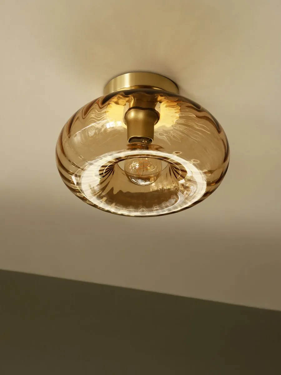 Osram Decor Goudglas Plafondlamp E27 - 280mm - Amber