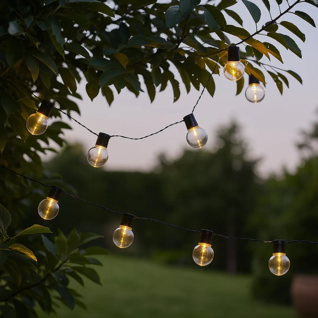 Star Trading Best Season Solar Lichtslinger - 10 Lampen Warm Wit