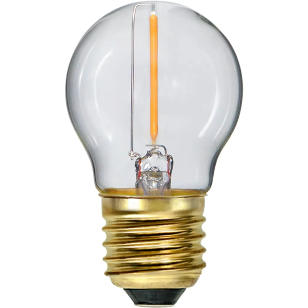 Star Trading Soft Glow Kogellamp E27 0,8W - 3 Stuks