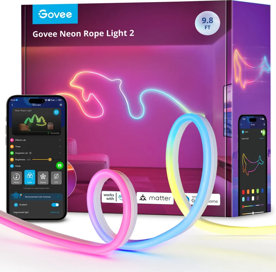 Govee Neon Rope Light 2 Wit - 3m