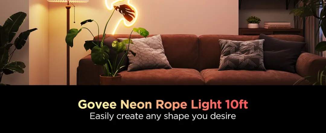 Govee Neon Rope Light 2 Wit - 3m
