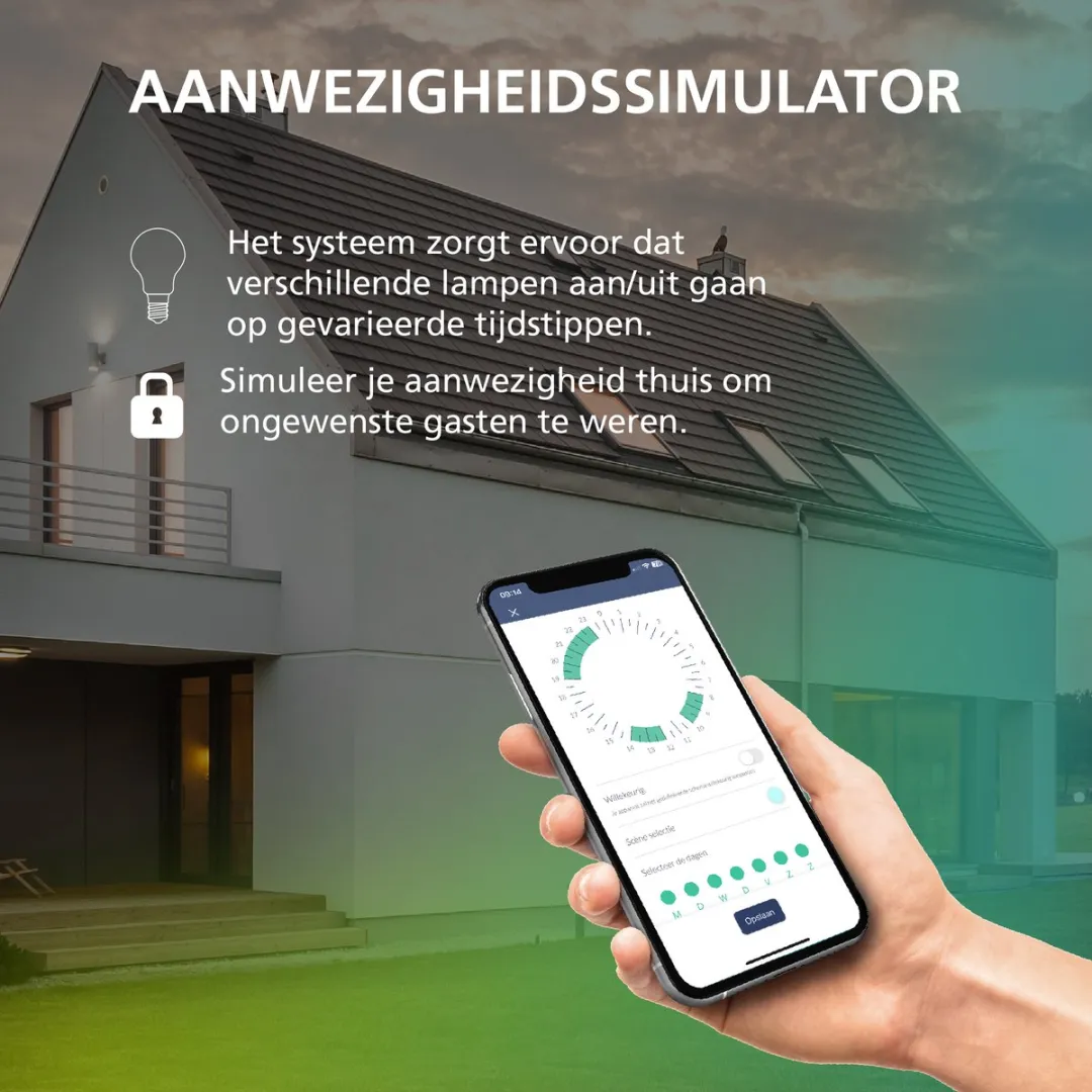 EGLO connect.z Gallizzi-Z Plafondlamp - Ø49cm - Zwart/Wit - RGB & Wit - Zigbee
