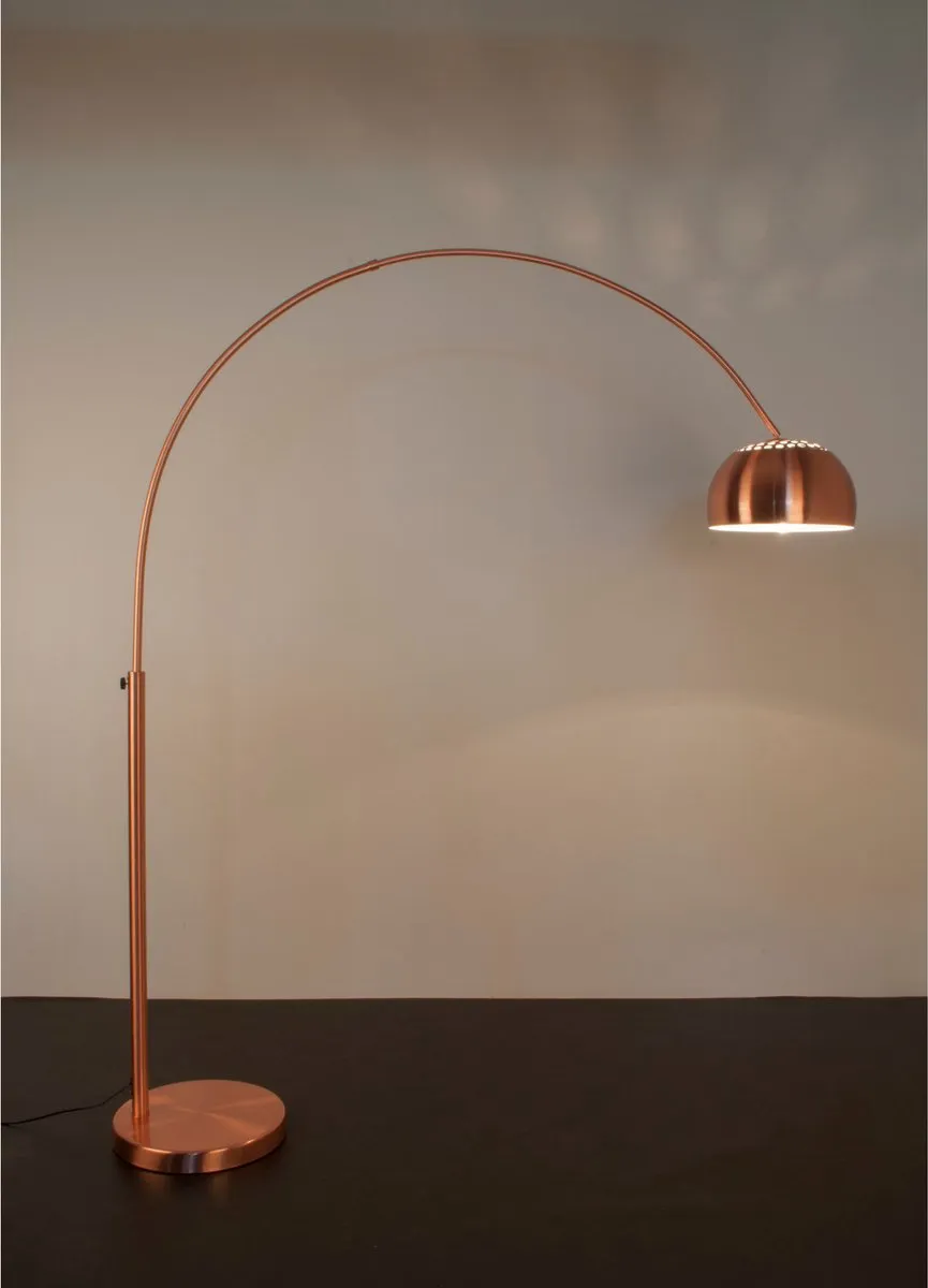 Zuiver Metal Bow Vloerlamp - Koper