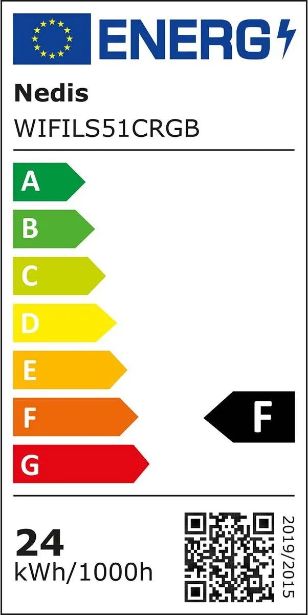 Nedis SmartLife LED Strip RGB 5m - Multicolor - IP65