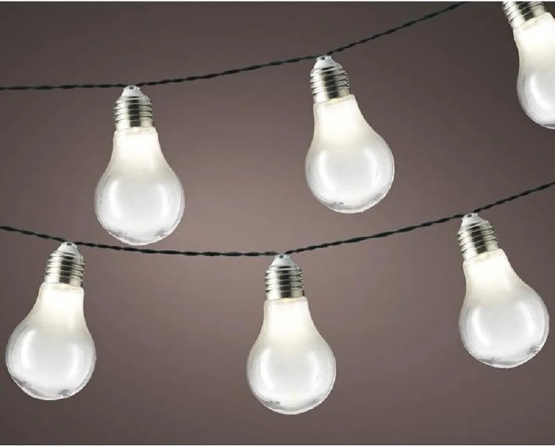Lumineo Solar Lichtbolletjes 2x10 Stuks - Ø6cm Warm Wit