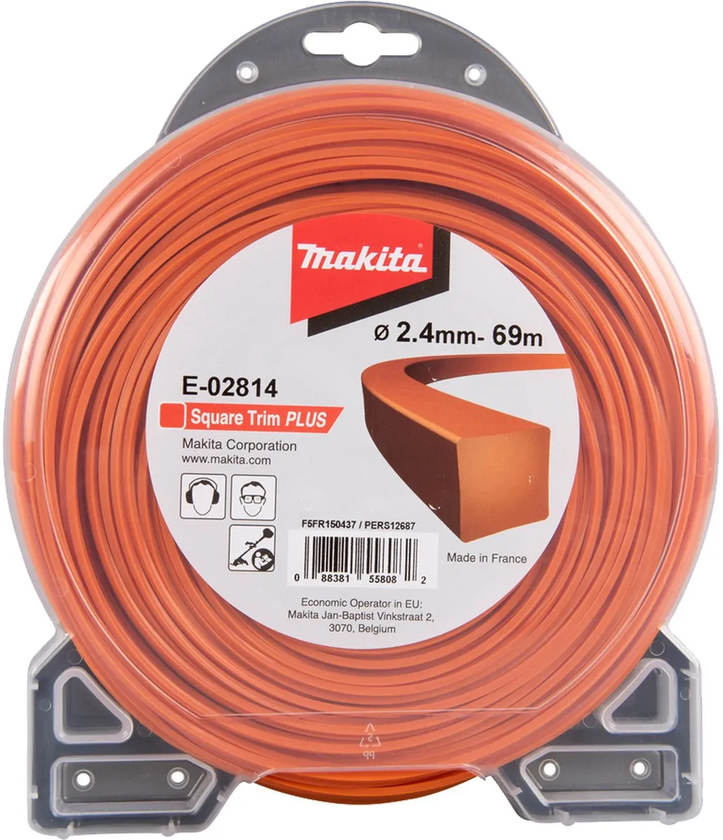 Makita E-02814 Snijlijn vierkant 2,4mm x 69m