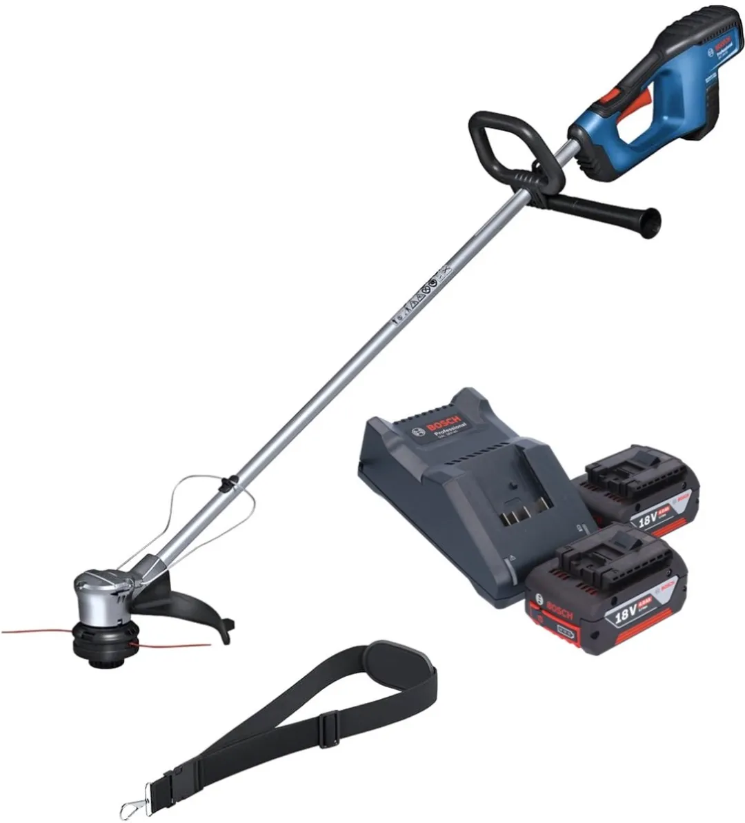 Bosch Professional GRT 18V-33 Grastrimmer - 330mm - 2x 4.0Ah Accu