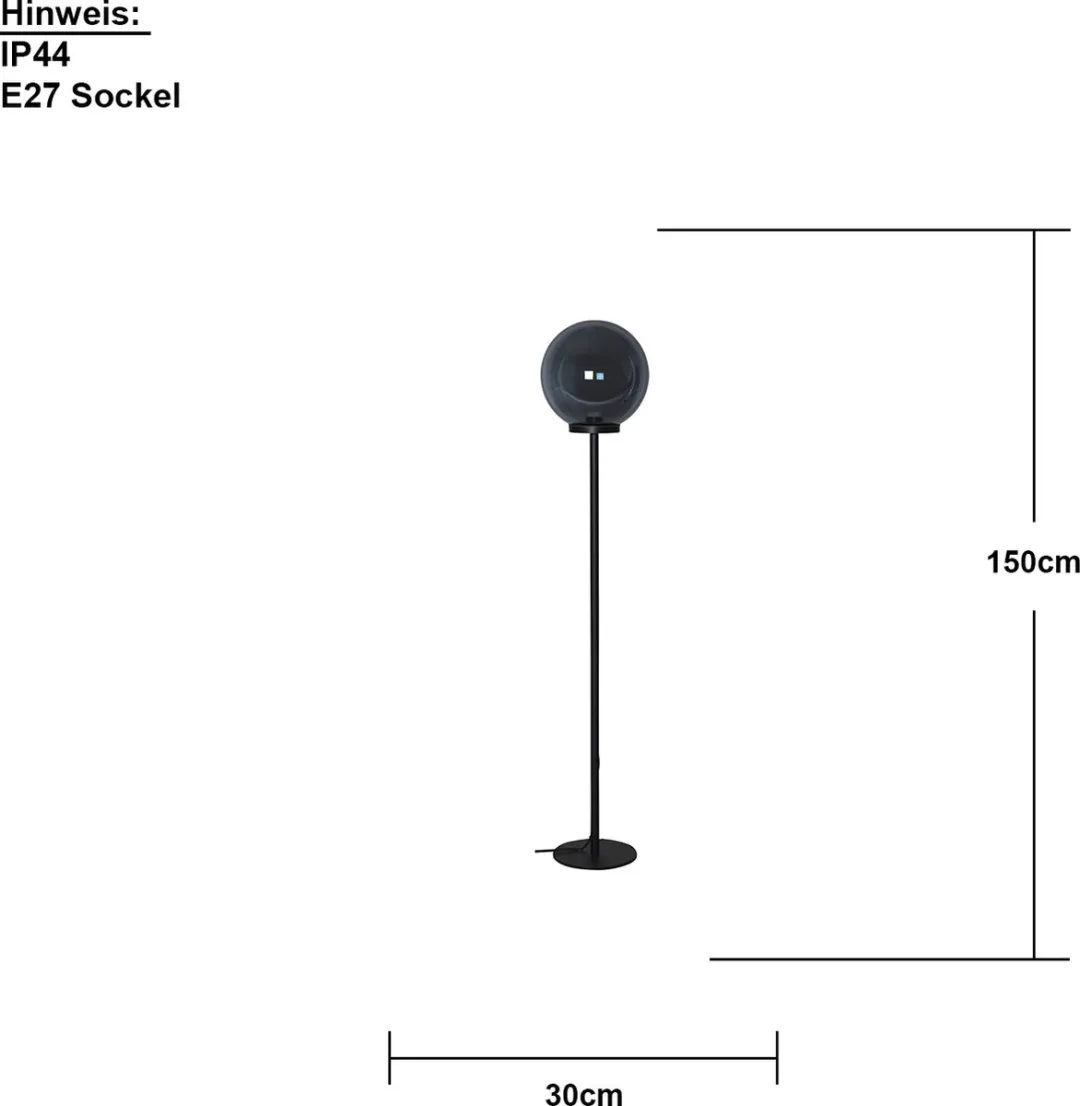 Star Trading 803-85 Tafellamp E27 25W - Zwart