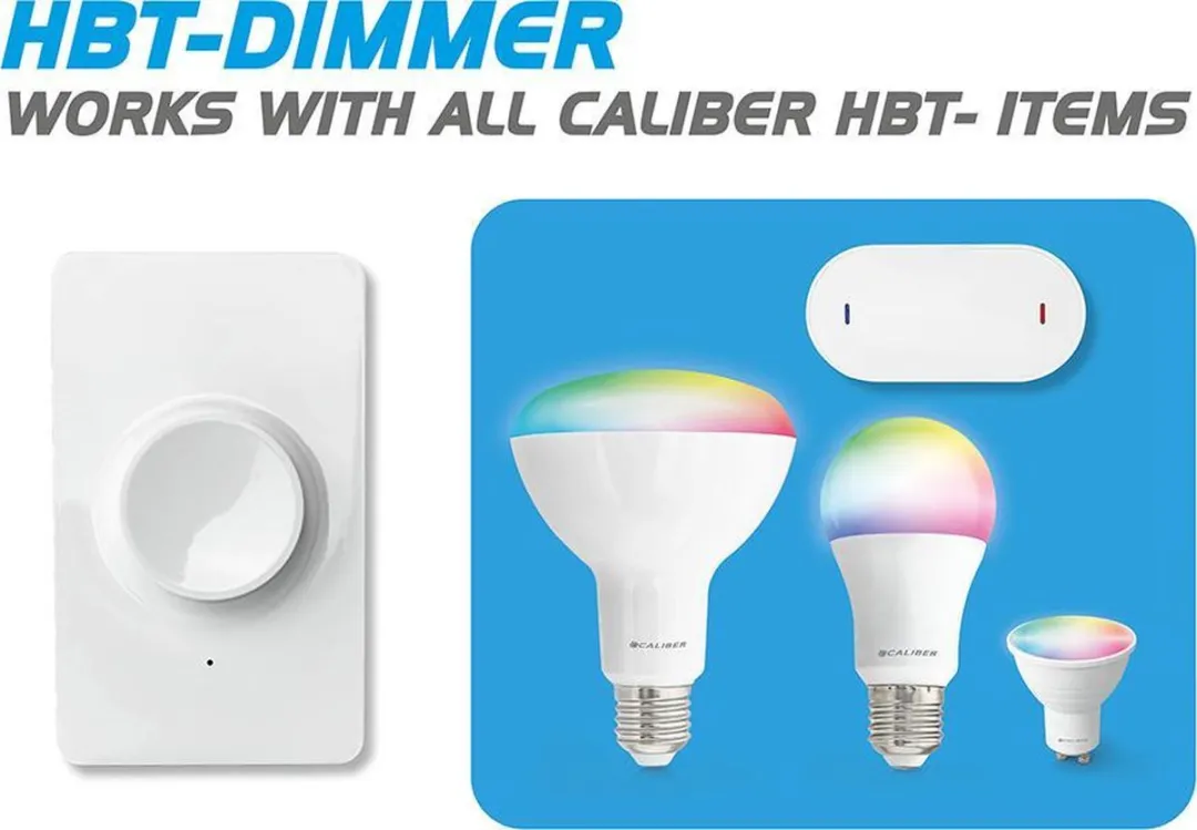 Caliber HBT-Dimmer Draadloze Smart Lamp Schakelaar - Wit