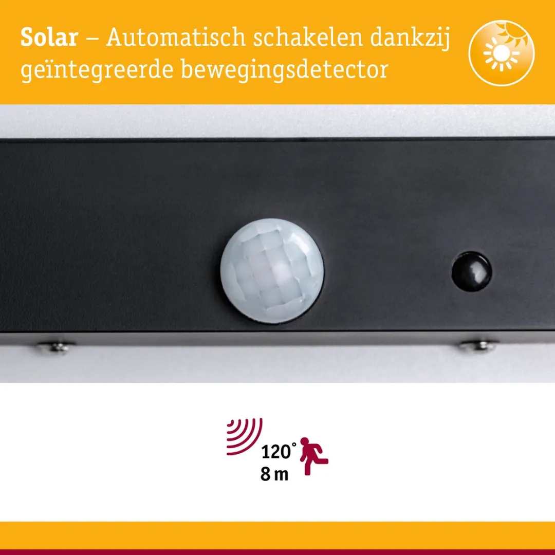 Paulmann LED Paneel Board Schemergestuurd 10W 3000K - 25x60cm Antraciet