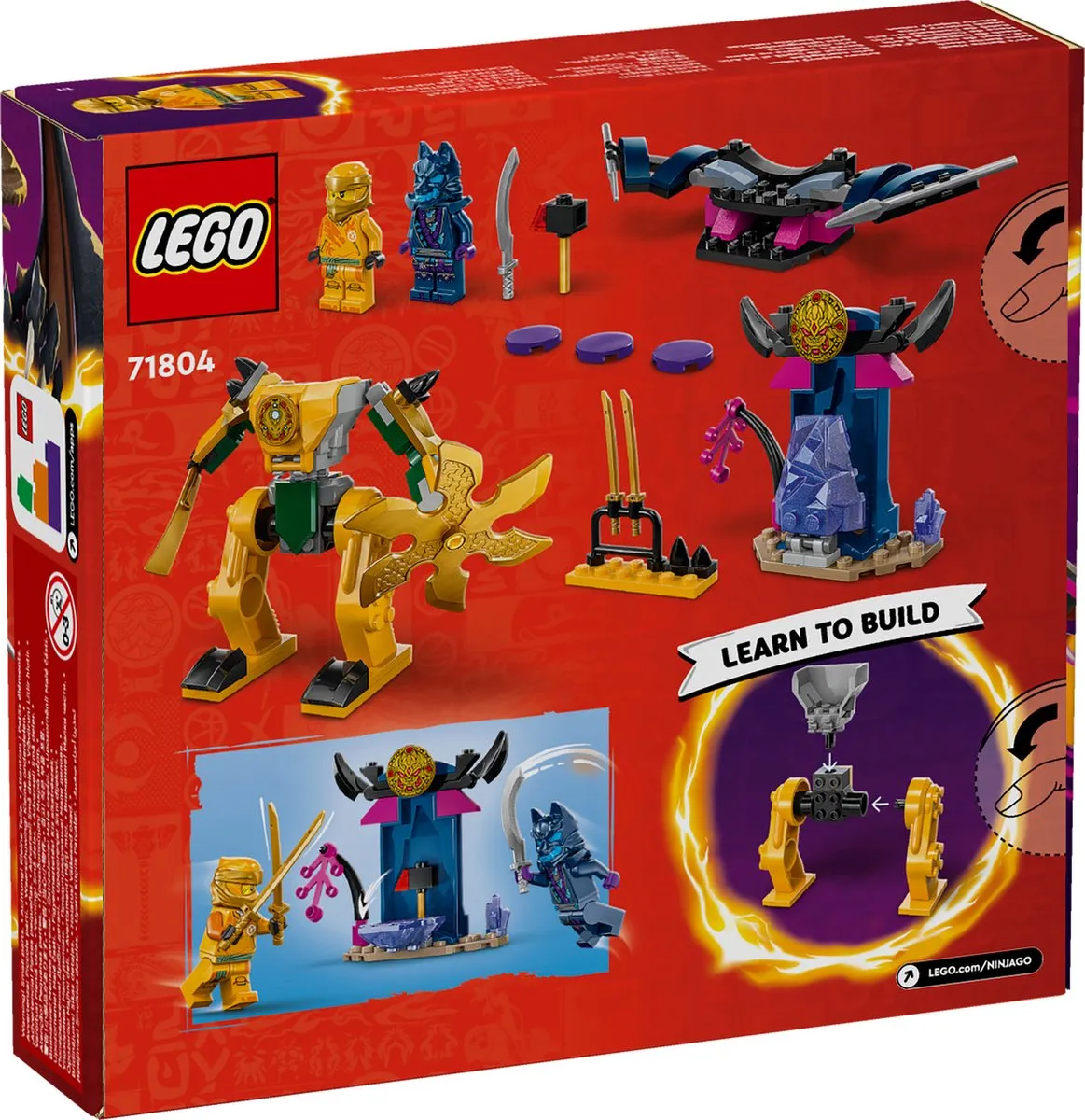 LEGO Ninjago Arins Strijdmecha 71804 - 104 Stukken - afbeelding 6 van 6