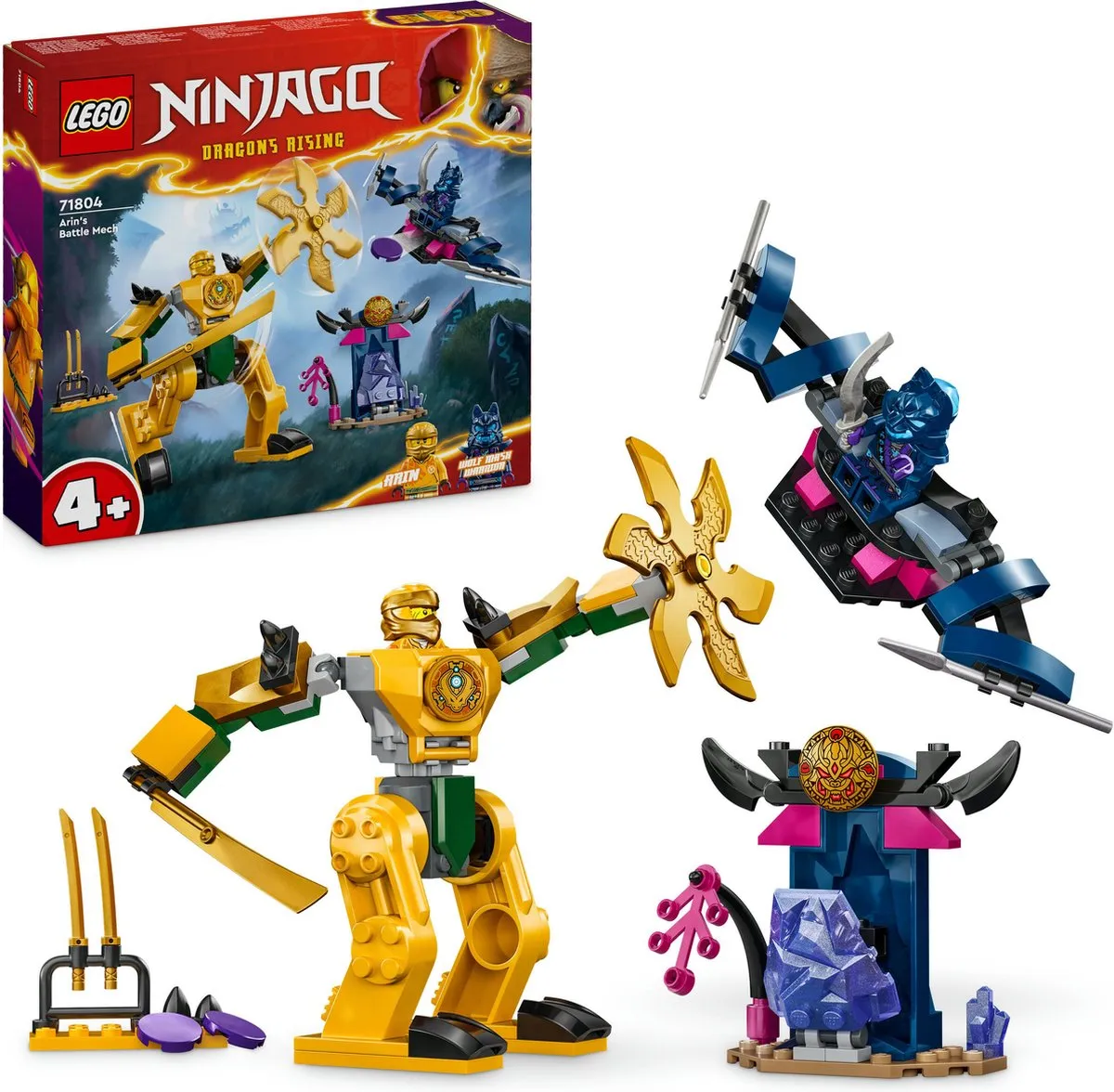 LEGO Ninjago Arins Strijdmecha 71804 - 104 Stukken