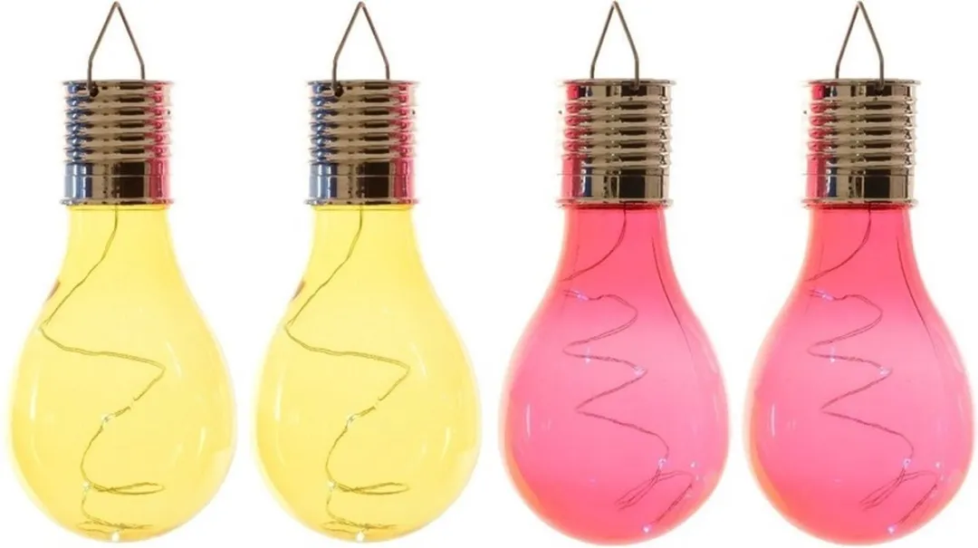 Lumineo Solar Tuinlampen 4 Stuks