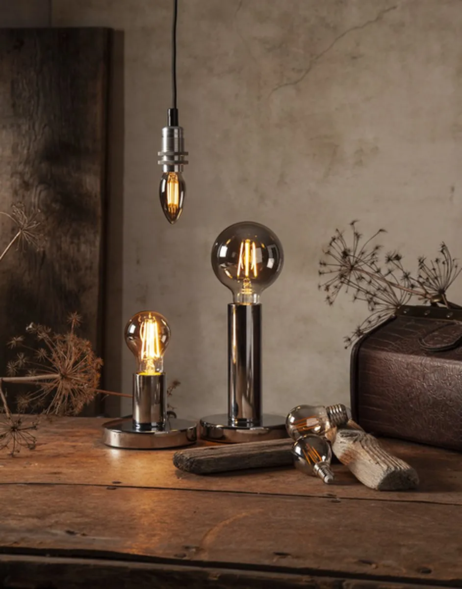 3 standen - G95 Globelamp - E27 - 3.9W- Super Warm Wit - 2200K - Dimbaar