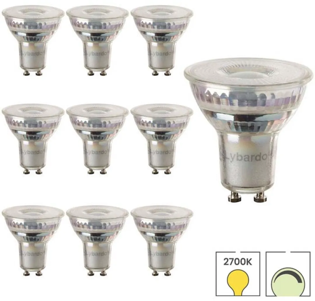 Lybardo GU10 LED Lamp 5.5W 10 Stuks