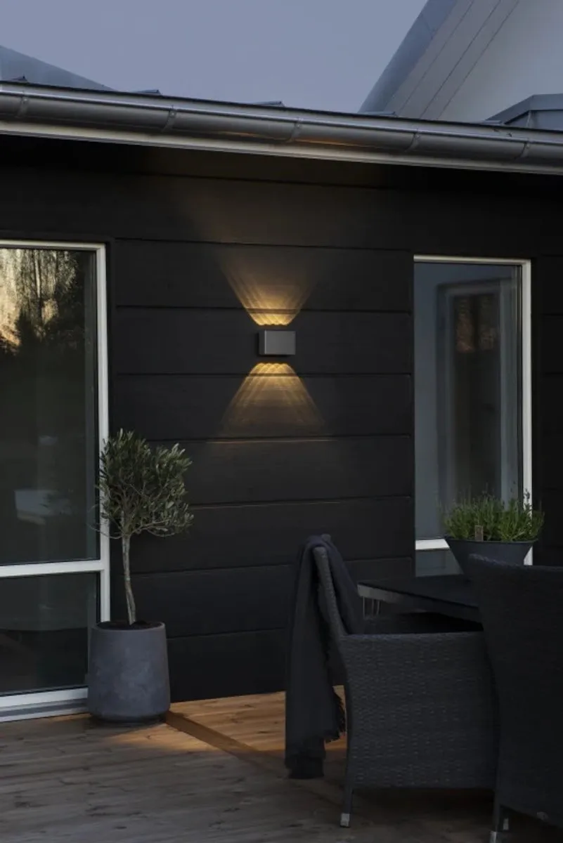 Konstsmide Chieri Spotlamp Buiten 8-lichts LED 3000K - Antraciet
