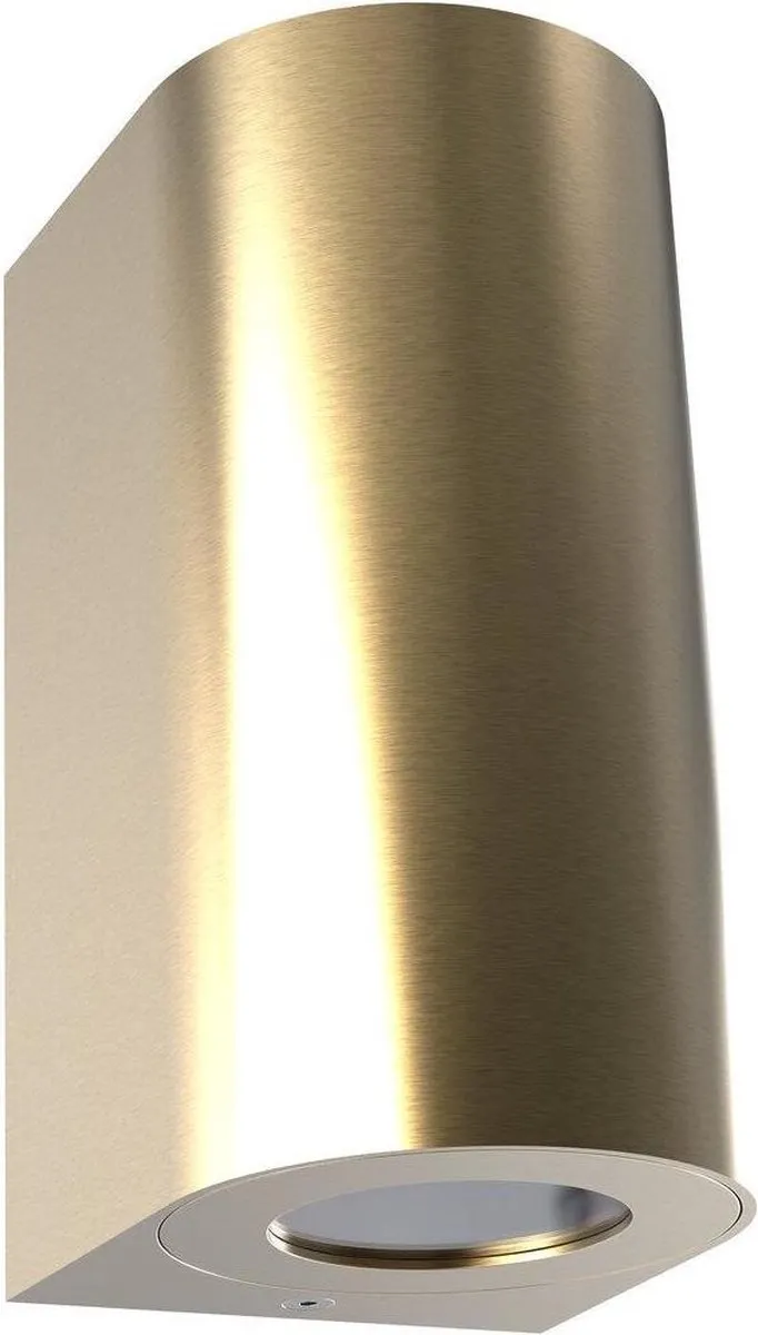 Nordlux Canto Maxi Kubi 2 Wandlamp - Messing